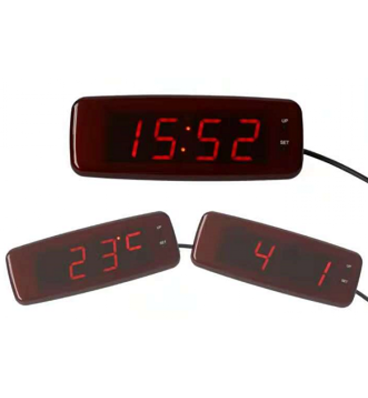 Embedded electronic clock